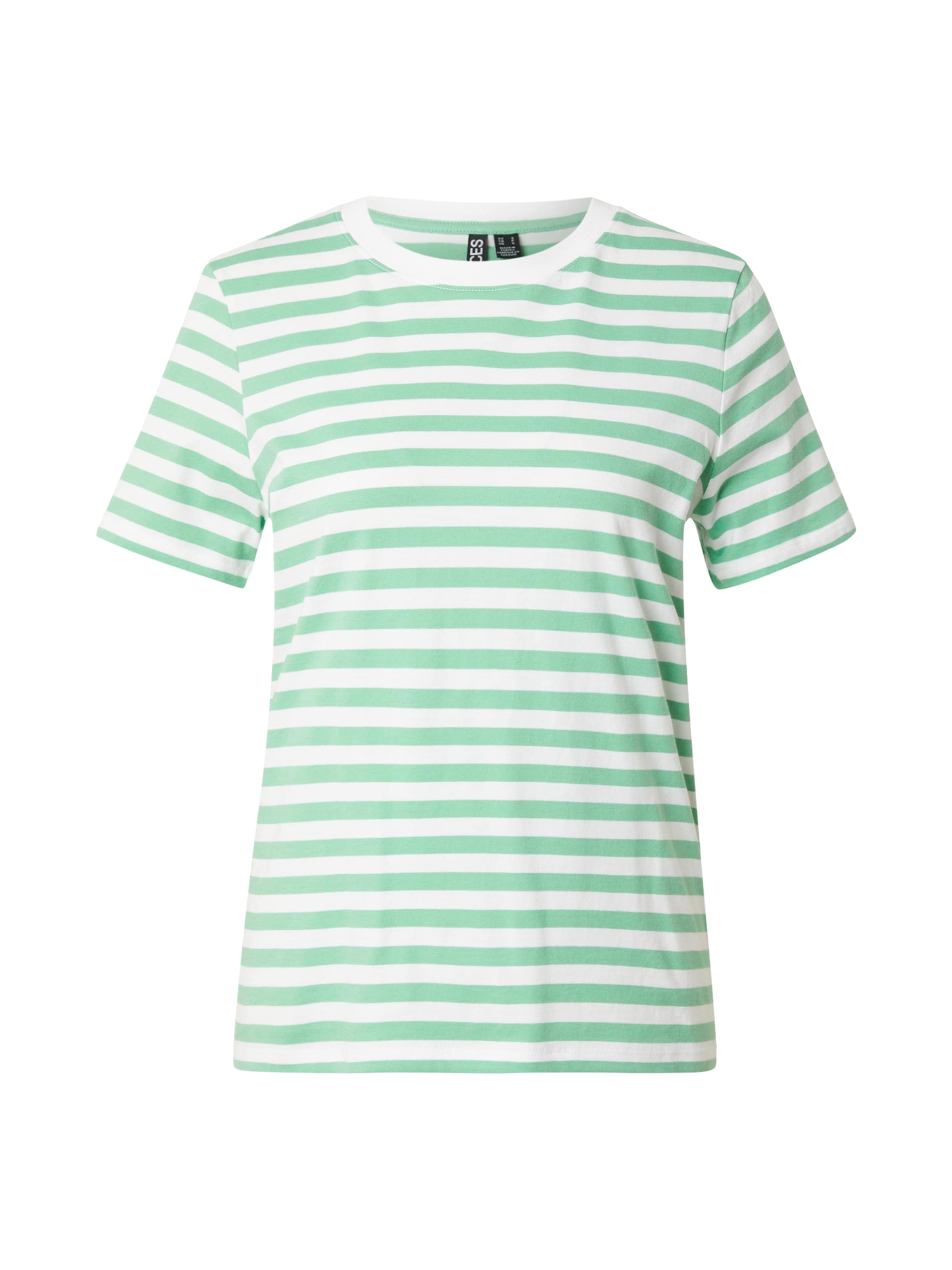 žalia PIECES Marškinėliai 'PCRIA': priekis