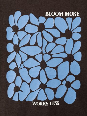 MANGO Koszulka 'ILUSTRA' w kolorze brązowy