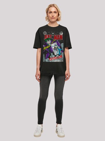 T-shirt oversize 'Batman Joker Playing Card Cover' F4NT4STIC en noir