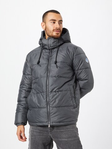 North Sails - Casaco de inverno 'Olden' em cinzento: frente