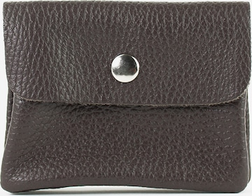 lePelou Portemonnaie 'ELISA' in Braun: Vorderseite