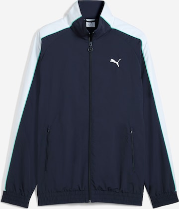 PUMA Collegetakki 'T7' värissä sininen: etupuoli