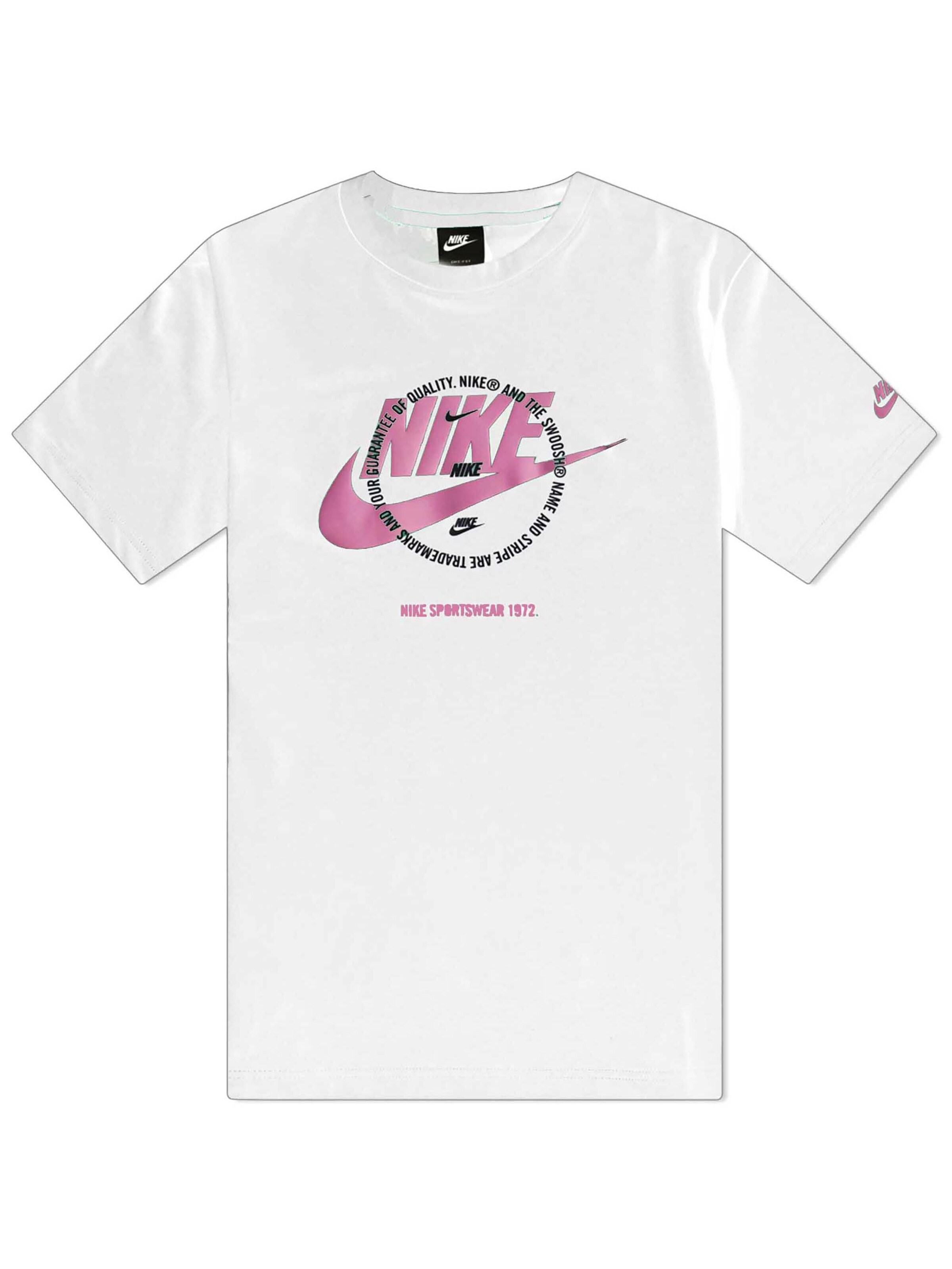 Tricou de la Nike Sportswear pe alb: față