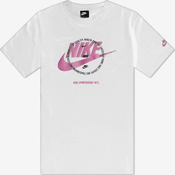 Nike Sportswear Shirt in Weiß: predná strana