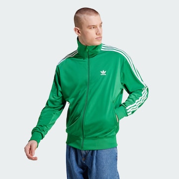 Veste de survêtement 'adicolor' ADIDAS ORIGINALS en vert : devant