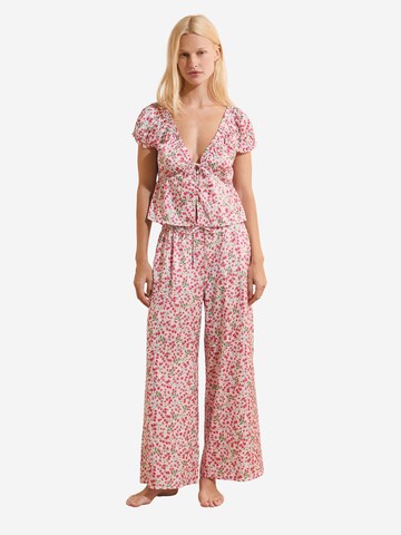 Camicia da notte 'Feuilline' di ETAM in rosa: frontale