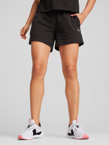 PUMA Normální Sportovní kalhoty 'MOTION 5' – černá: přední strana
