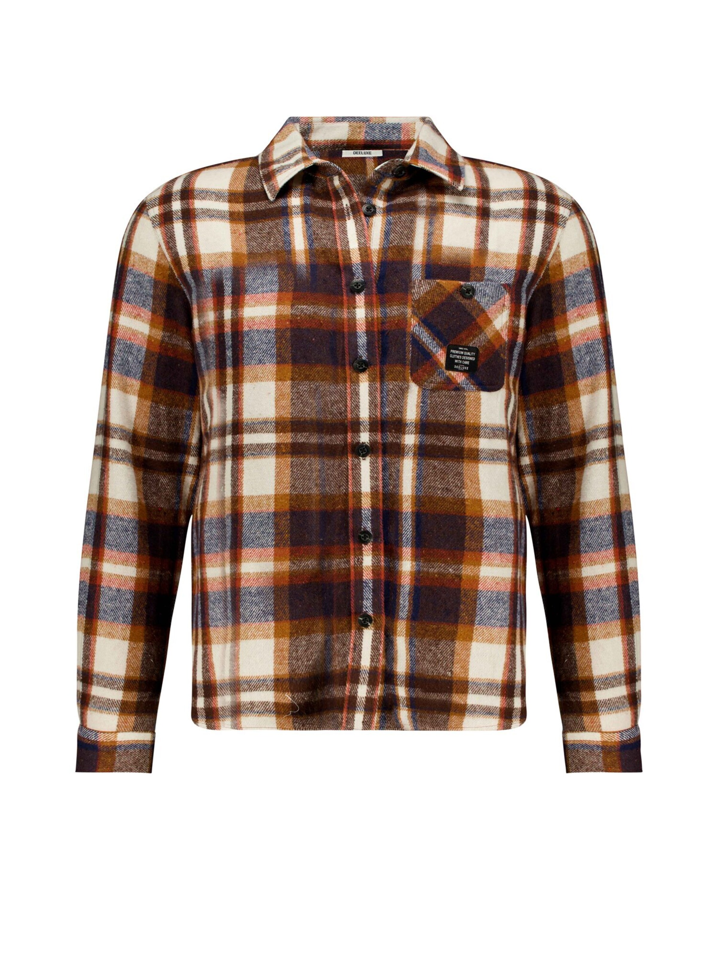 Coupe regular Chemise 'DYANI' Deeluxe en mélange de couleurs : devant