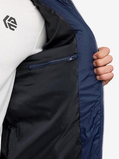 INDICODE Winter Jacket in Navy / Grey / Black, Item view