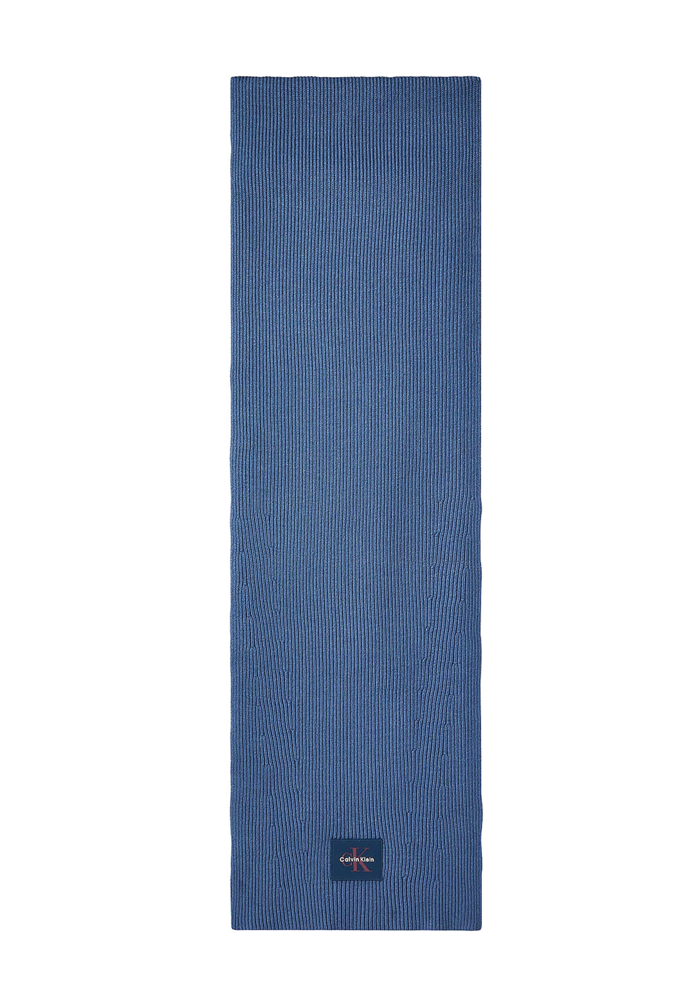 Calvin Klein Regular Schal in Blau: Vorderseite