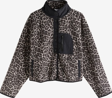 Next Fleecejacke in Mischfarben: Vorderseite