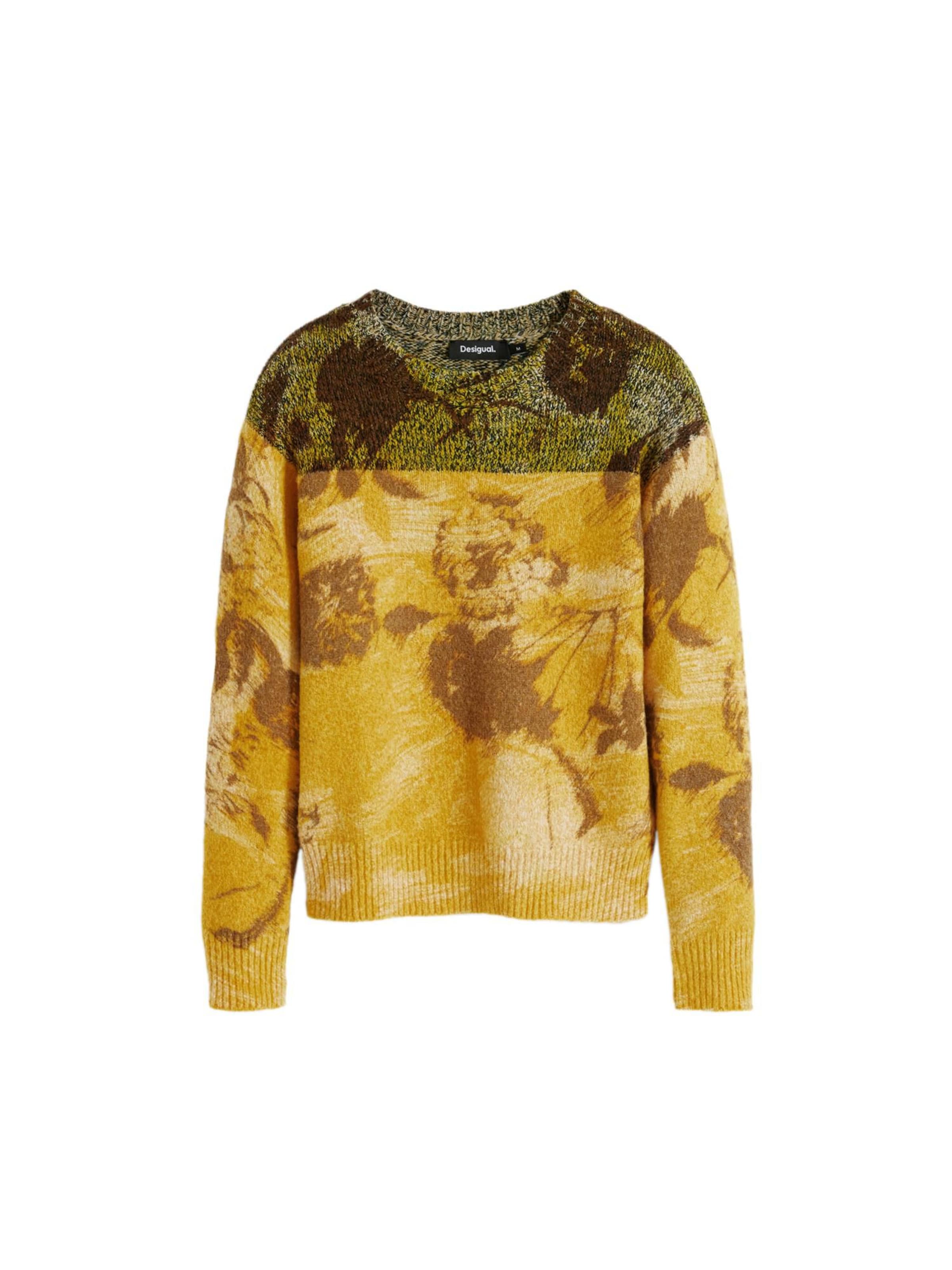 Desigual Trui in Geel: voorkant