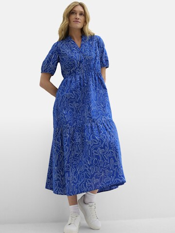 bonprix Blousejurk in Blauw: voorkant