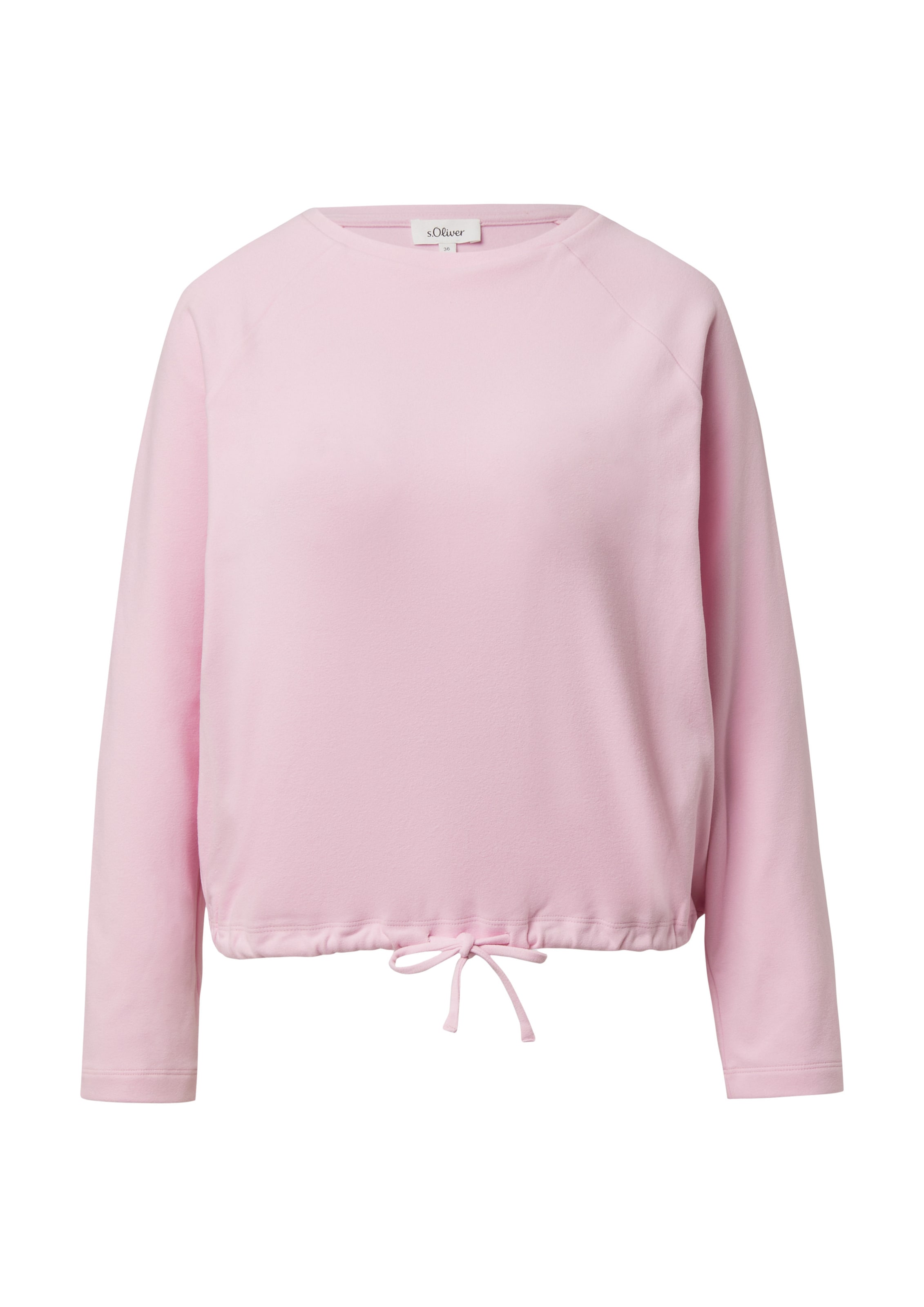 s.Oliver Sweatshirt in Pink: Vorderseite