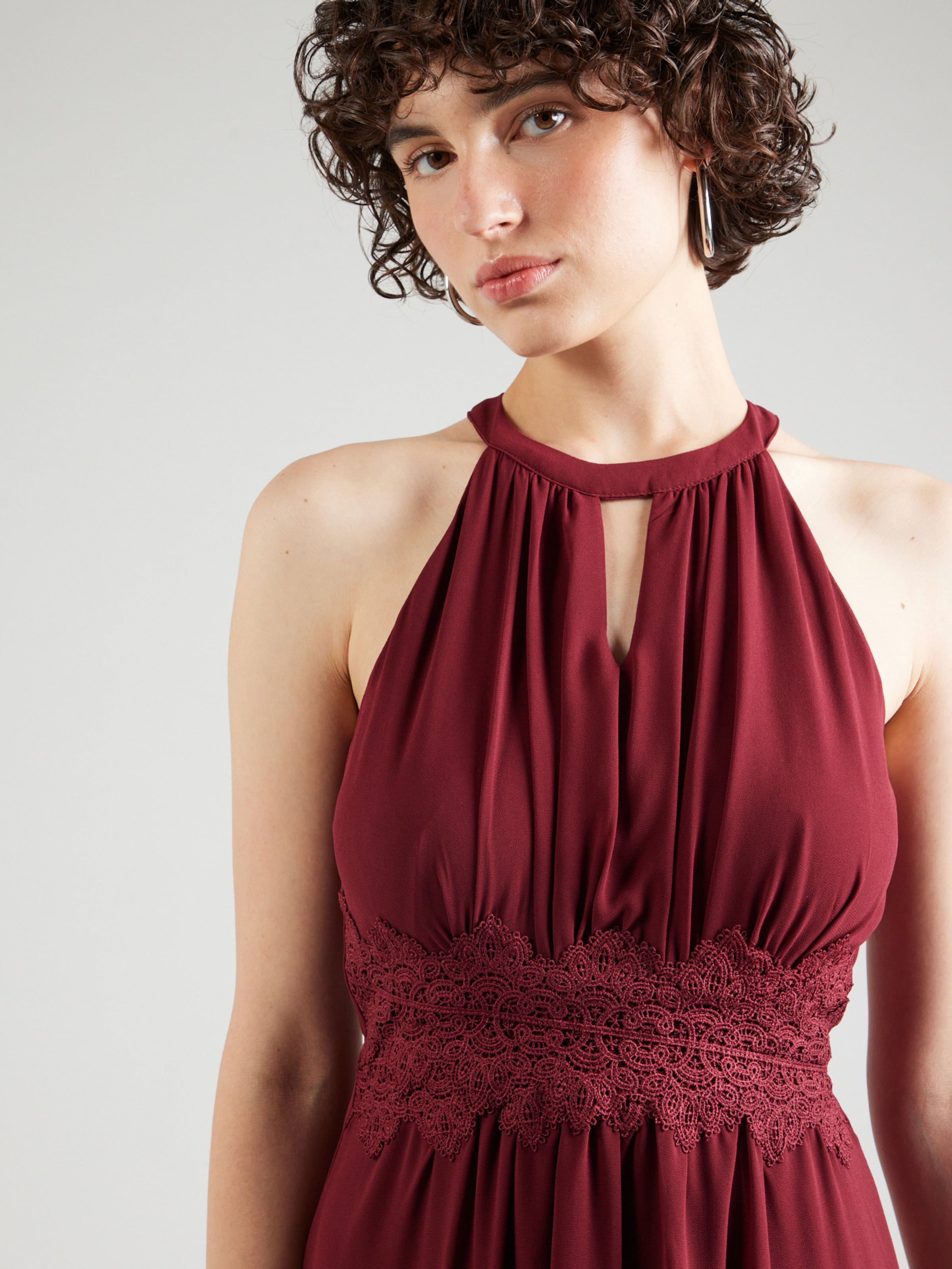Robe de soiree VIMILINA VILA en Merlot ABOUT YOU