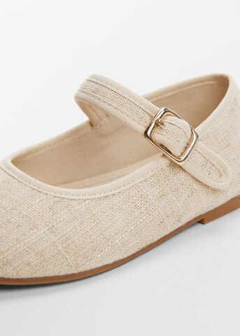 MANGO KIDS Ballet Flats 'Annieb' in Beige