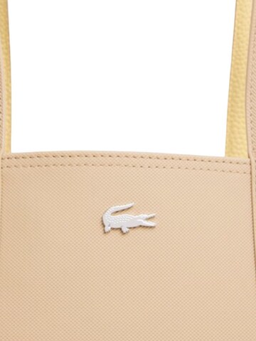 LACOSTE - Bolso de hombro 'SHOPPING NF2142' en beige