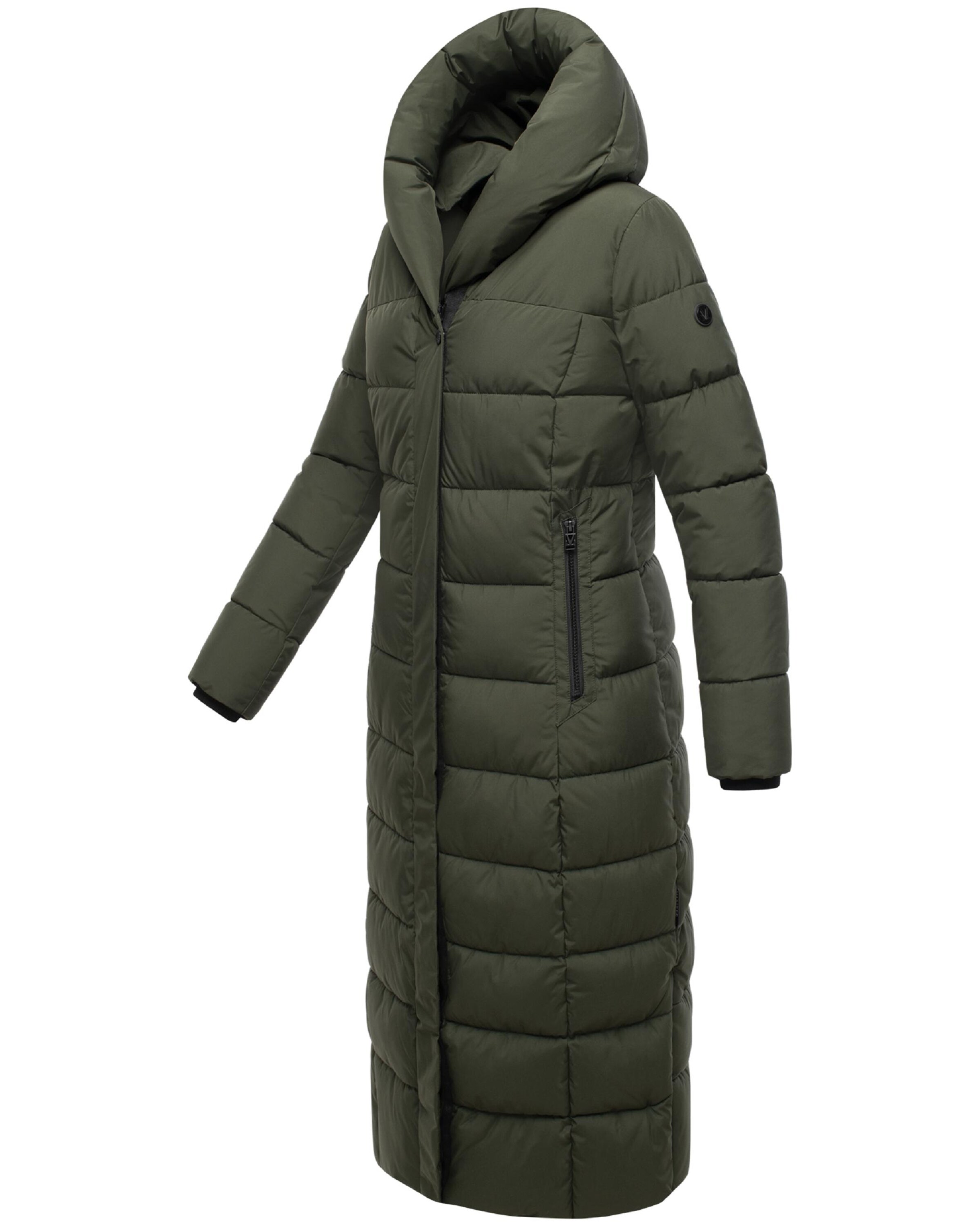 MARIKOO Winter Coat 'Pakoraa 16' in Green