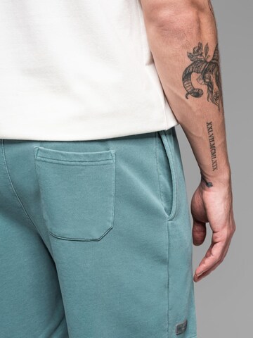 Ombre Loose fit Trousers in Green