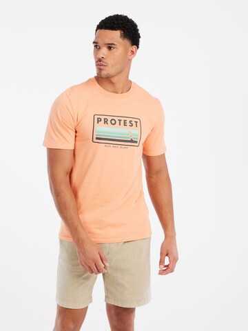 PROTEST Shirt 'PRTBarn' in Orange