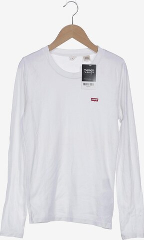 LEVI'S ® Langarmshirt M in Weiß: predná strana