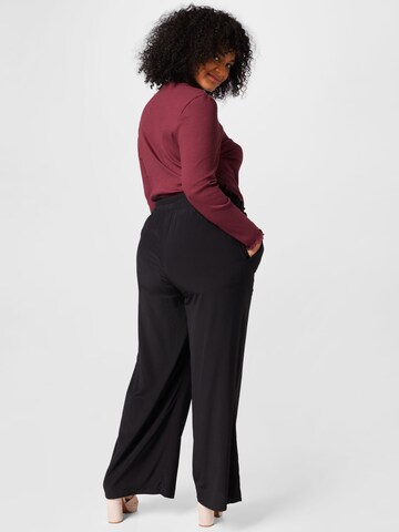 Esprit Curves Loosefit Kalhoty – černá