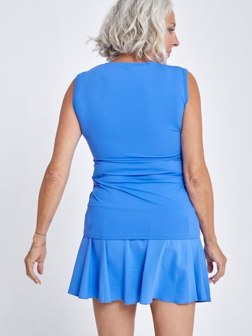 Haut de sport 'Loose Fit V-Neck' SPORTKIND en bleu