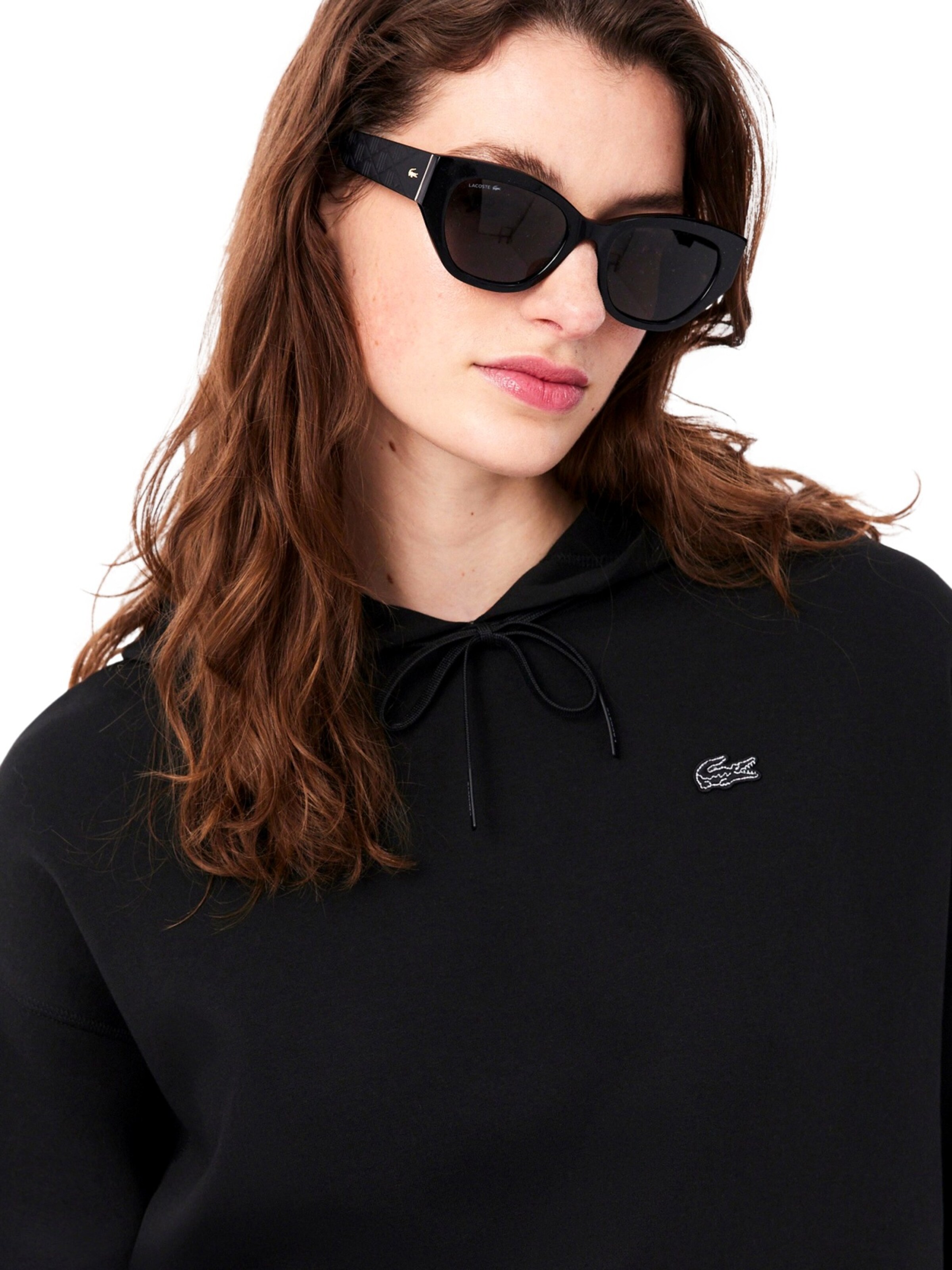 Sweat-shirt LACOSTE en noir