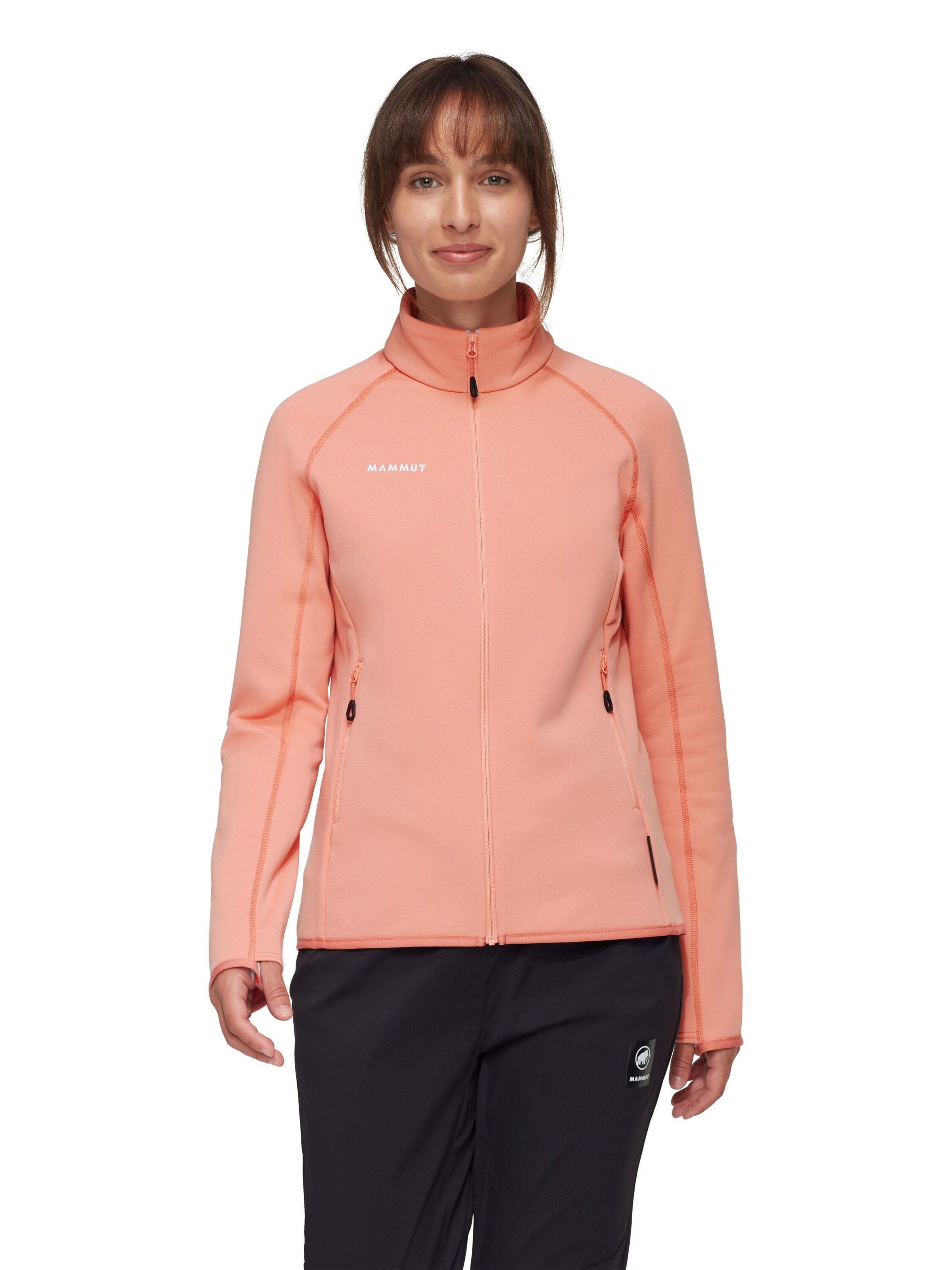 MAMMUT Performance Jacket in Orange: front