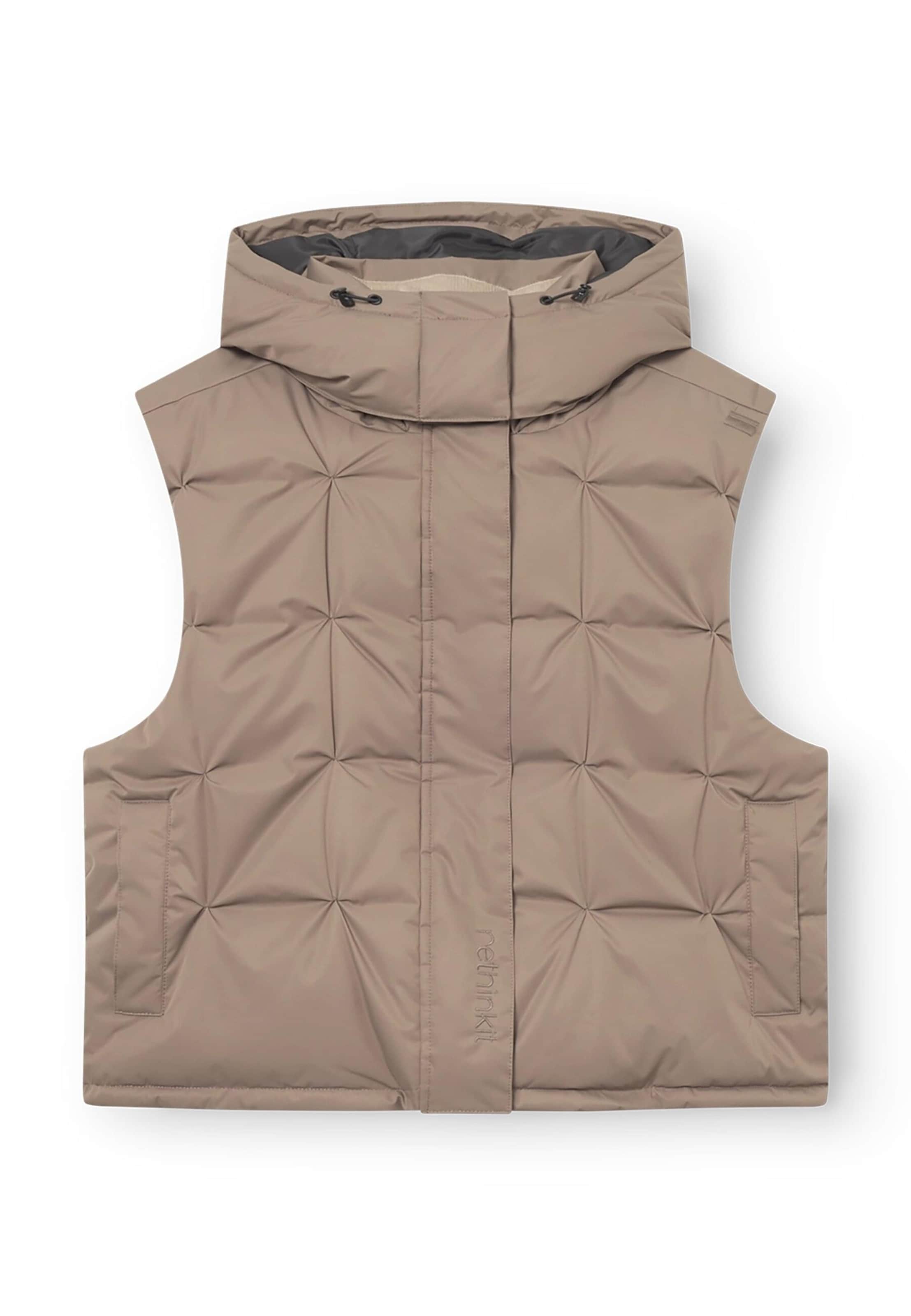 rethinkit studios Vest in Brown: front