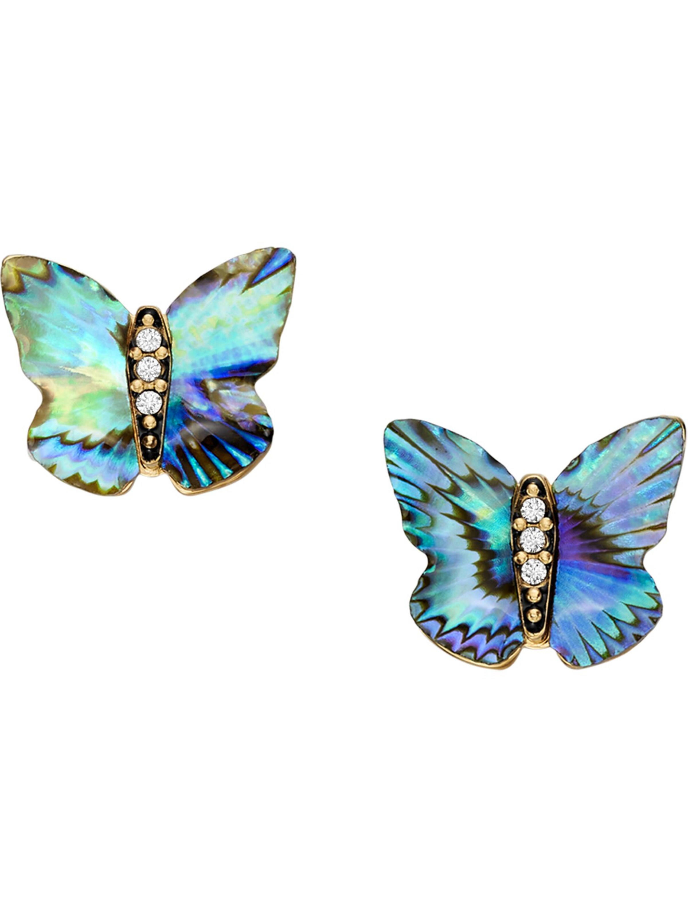 FOSSIL Earrings in Blue: front