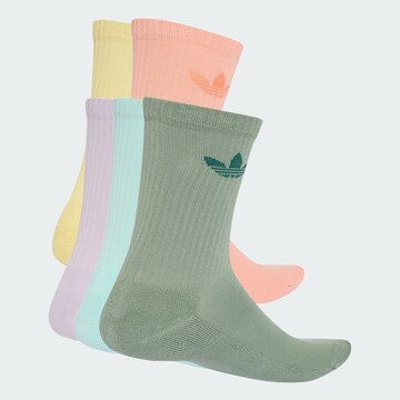 ADIDAS ORIGINALS Κάλτσες 'TREFOIL CREW 10 PAIRS' σε μπλε