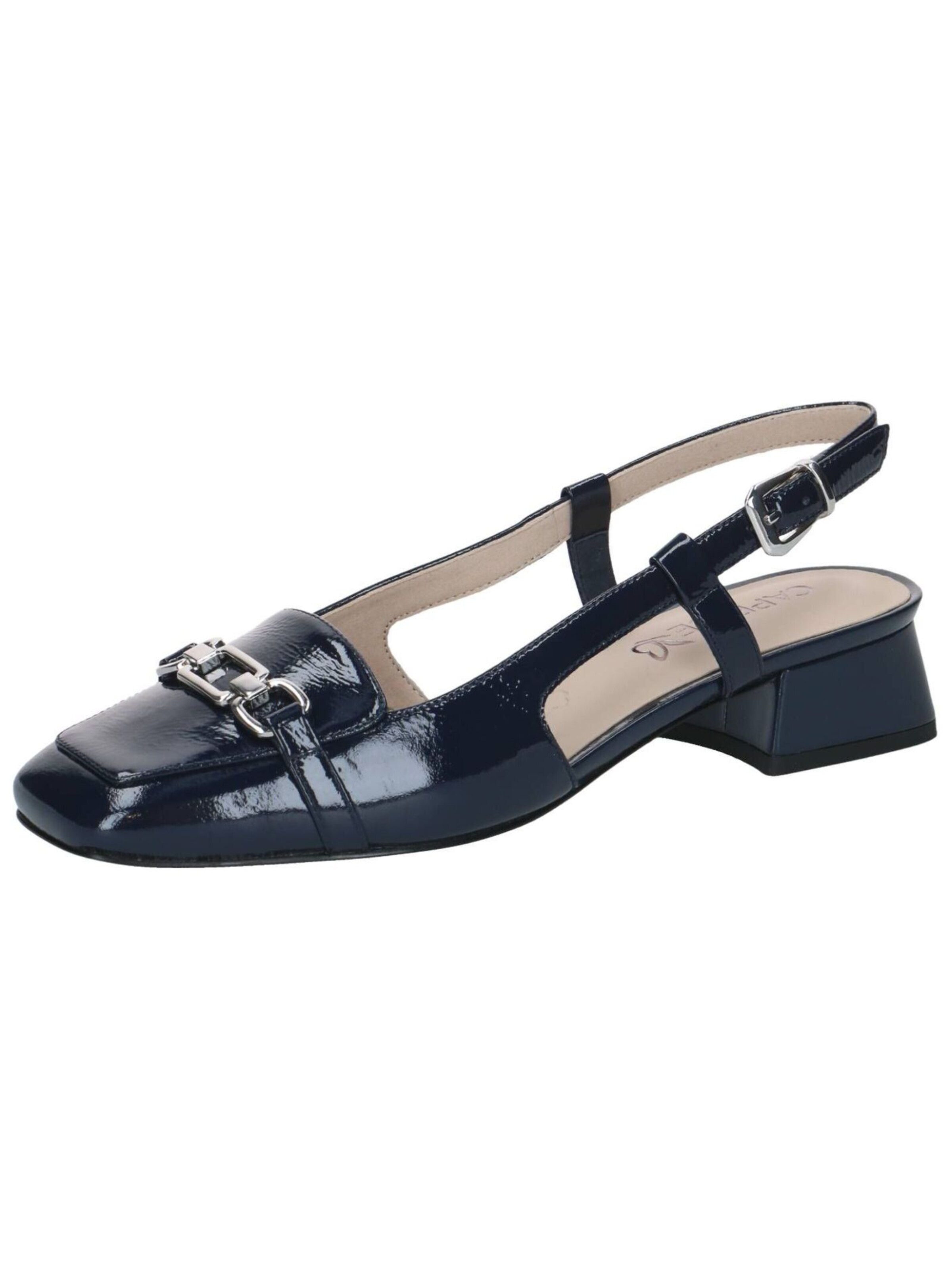 CAPRICE Slingpumps in de kleur Navy, Productweergave