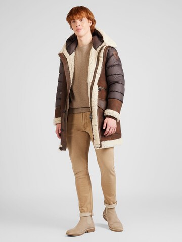 Manteau d’hiver Blauer.USA en marron