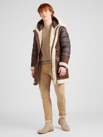 Manteau d’hiver Blauer.USA en marron