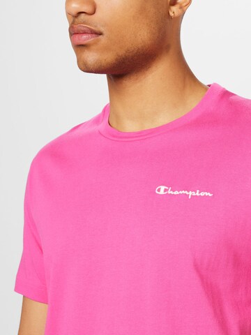 Champion Authentic Athletic Apparel T-Shirt' in Pink