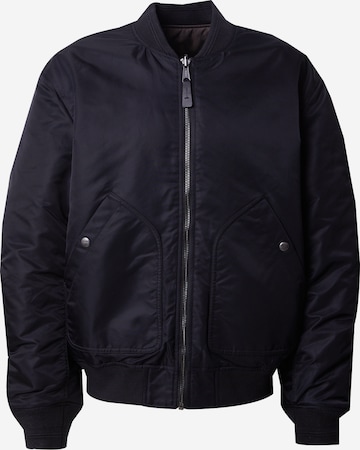 DIESELPrijelazna jakna 'J-HELD' - crna boja: prednji dio