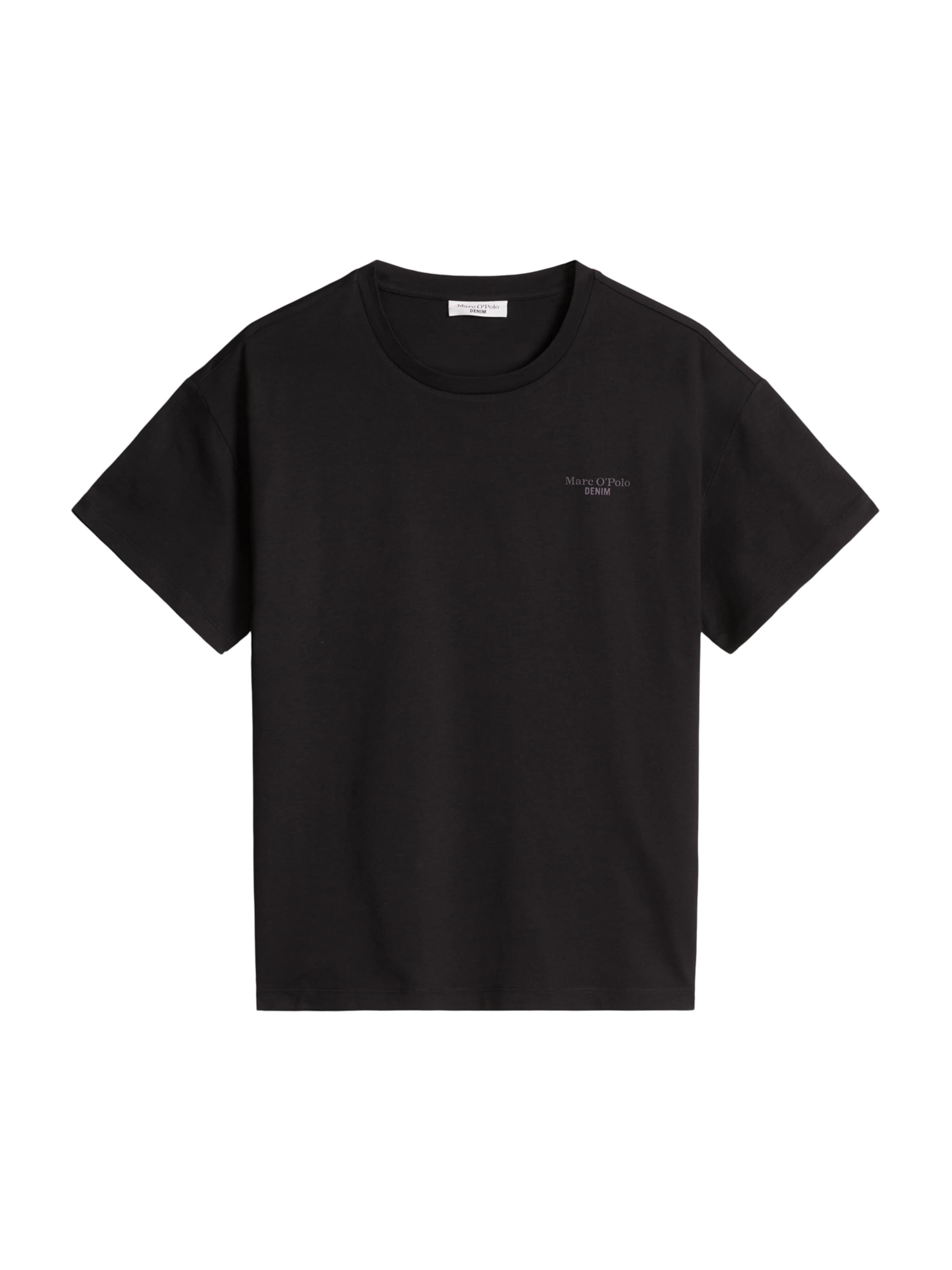 Marc O'Polo DENIM Тениска в черно: отпред
