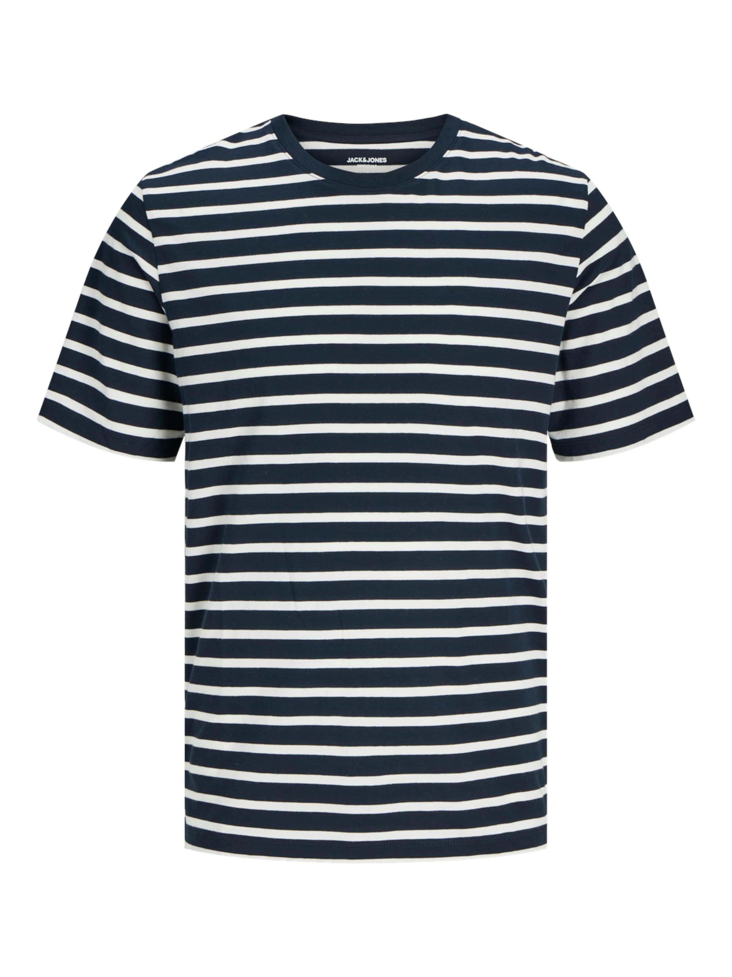 JACK & JONES Shirt in Navy / White, Item view