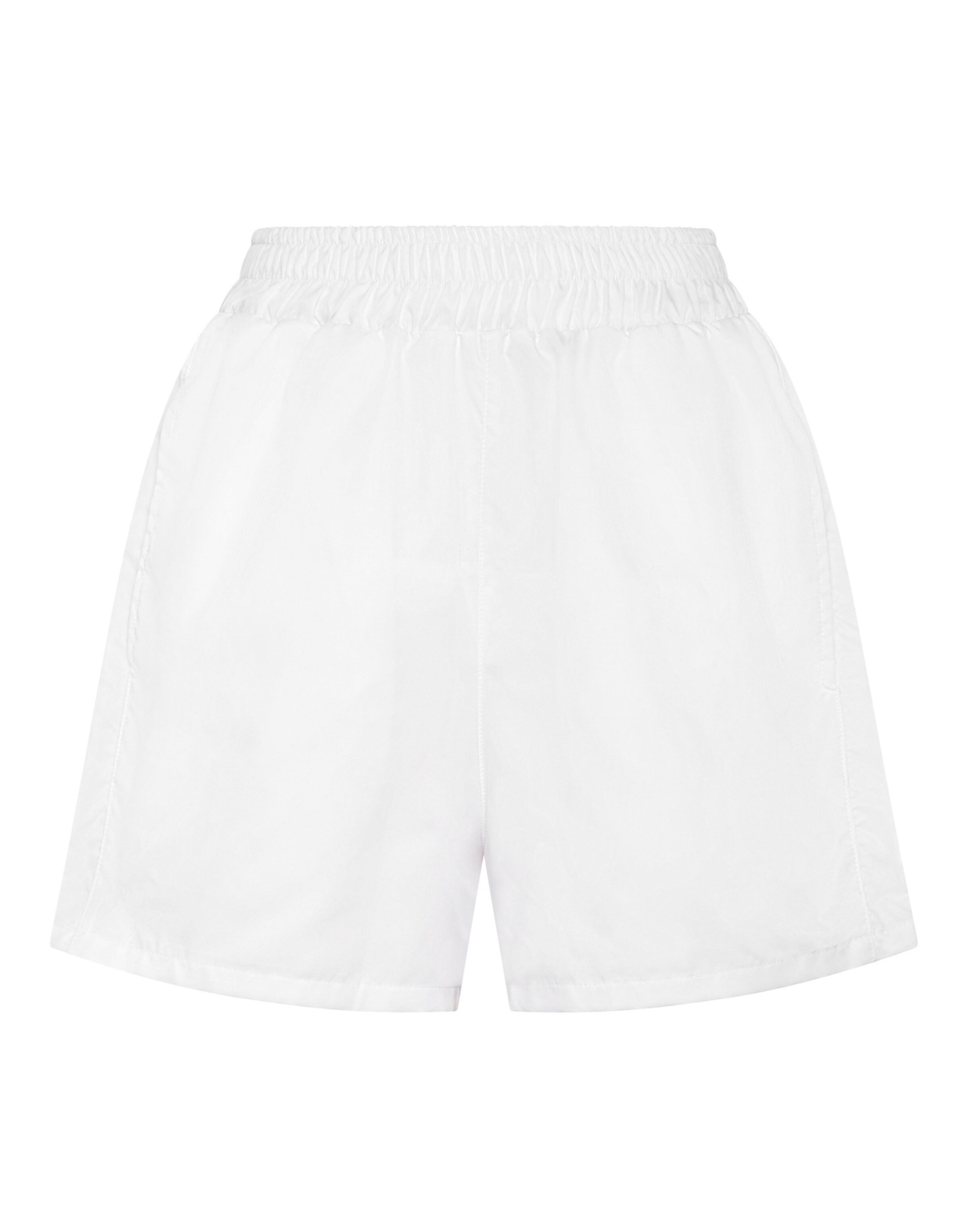 Plein Sport - Pantalón deportivo en blanco: frente