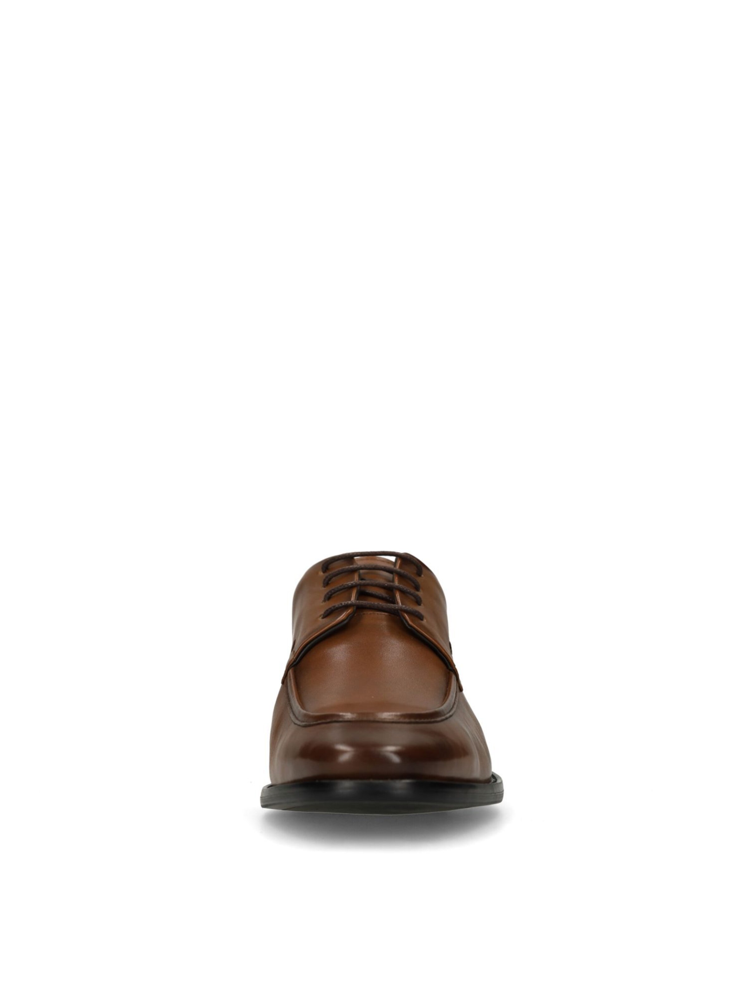 MANFIELD Lace-Up Shoes in Brown