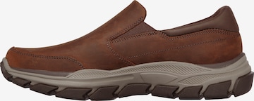 SKECHERS Slip-Ons in Brown: front