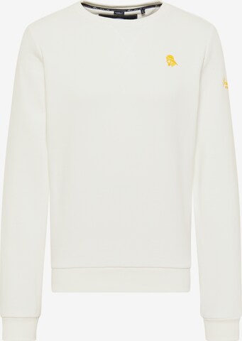 SchmuddelweddaSweater majica - bijela boja: prednji dio