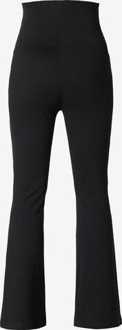 évasé Pantalon Supermom en noir