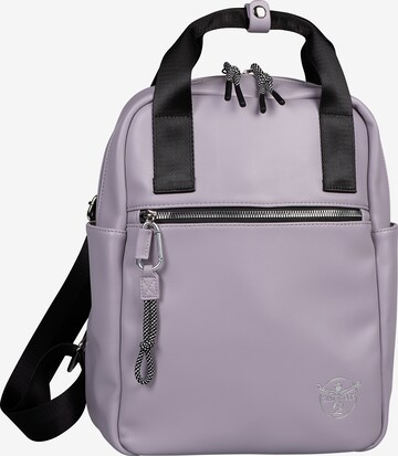 CHIEMSEE Backpack in Purple: front