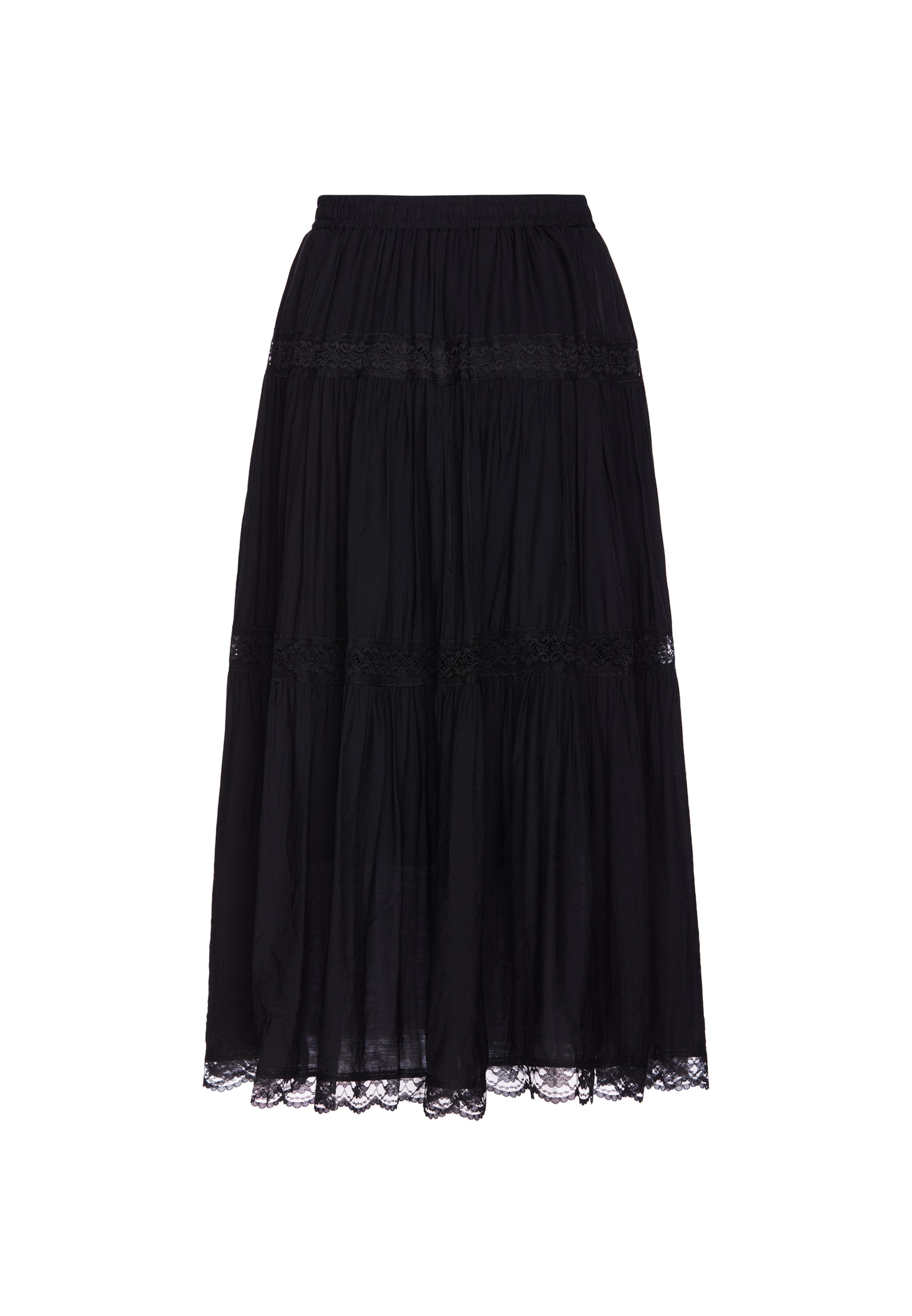 usha BLACK LABEL Saia em 36 em preto, Vista do artigo