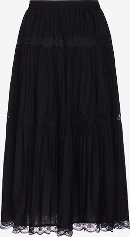 usha BLACK LABEL - Saia em preto: frente