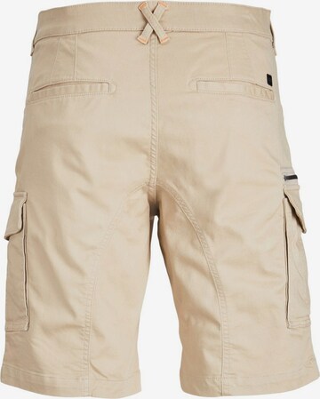 JACK & JONES Regular Cargohose in Beige