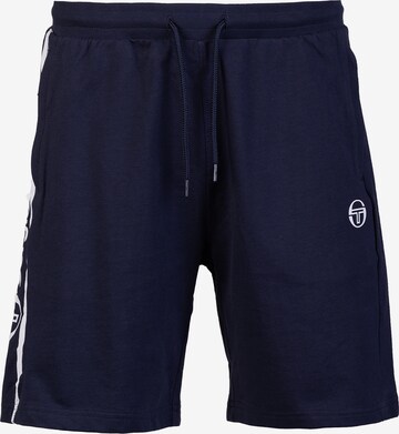 Sergio Tacchini Regular Workout Pants ' ABBEY ' in Blue: front