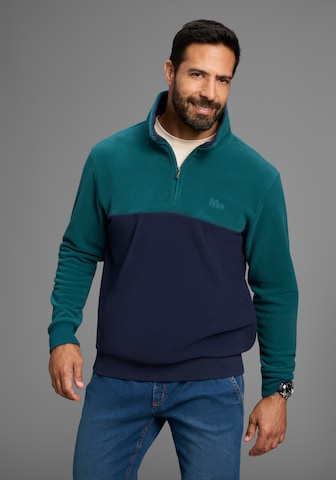 Man's World Sweatshirt in Blue: front